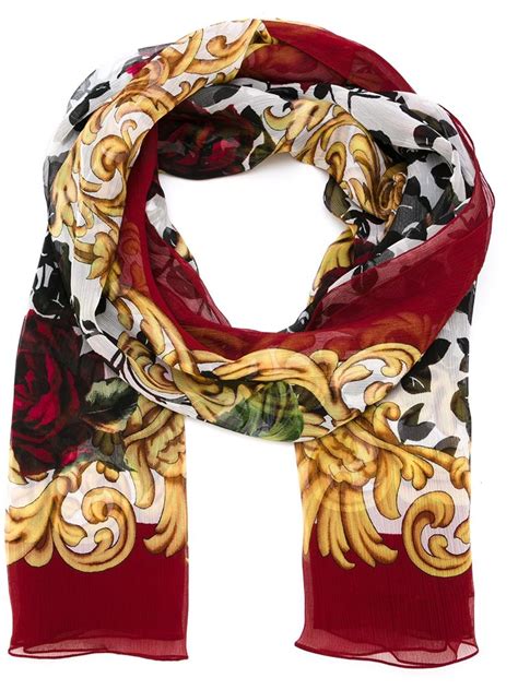 fake dolce and gabbana scarf|dolce & gabbana scarves.